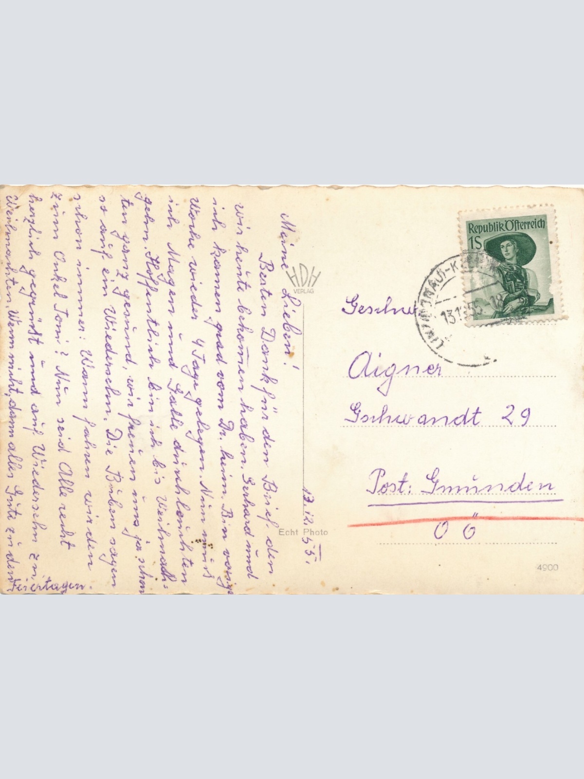 AK aus Linz an der Donau Frohe Weihnacht Oberösterr. Ansichtskarte (9037)