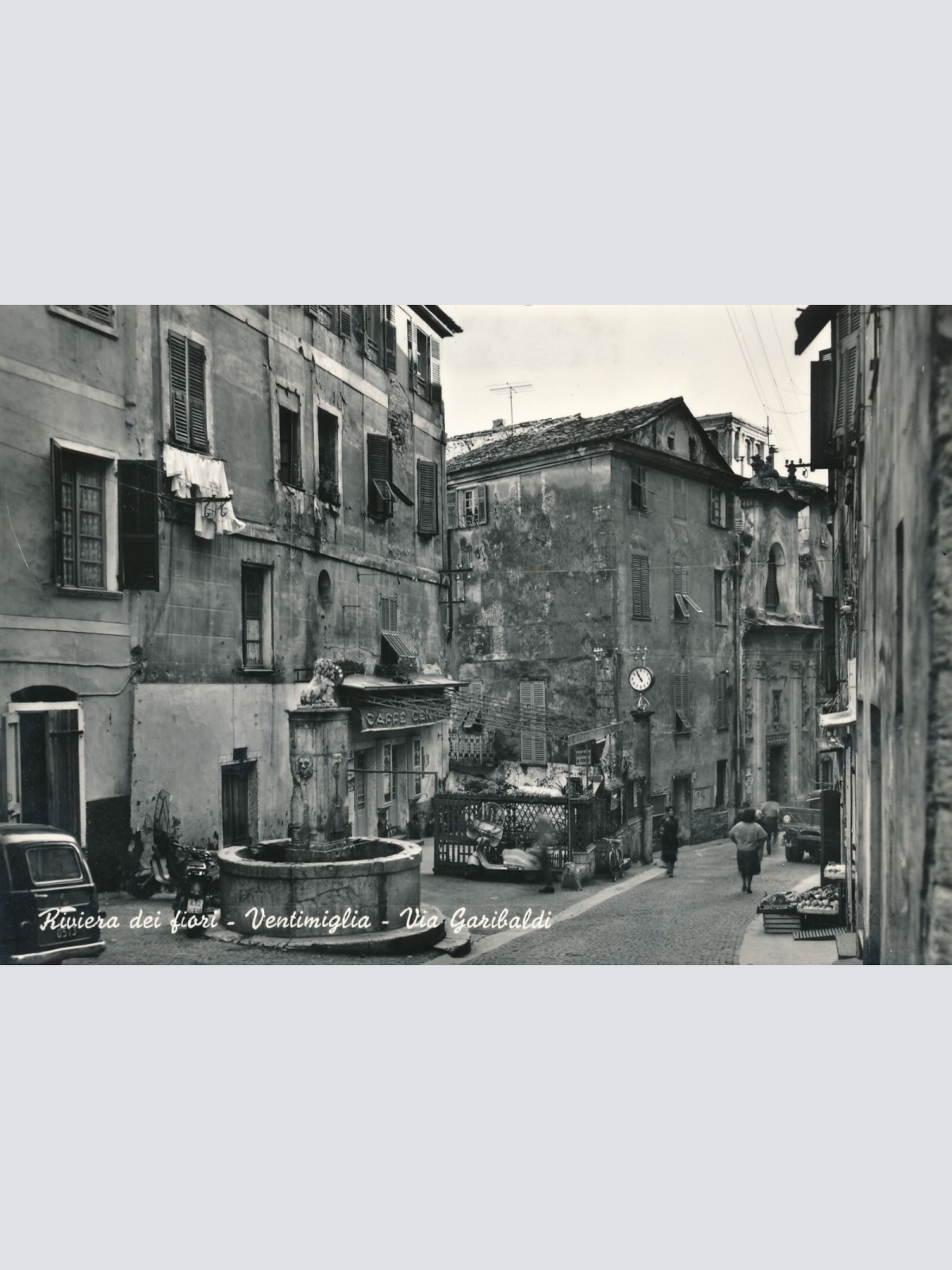 AK aus Ventimiglia Rivera dei Fiore Italien Ansichtskarte (9525)