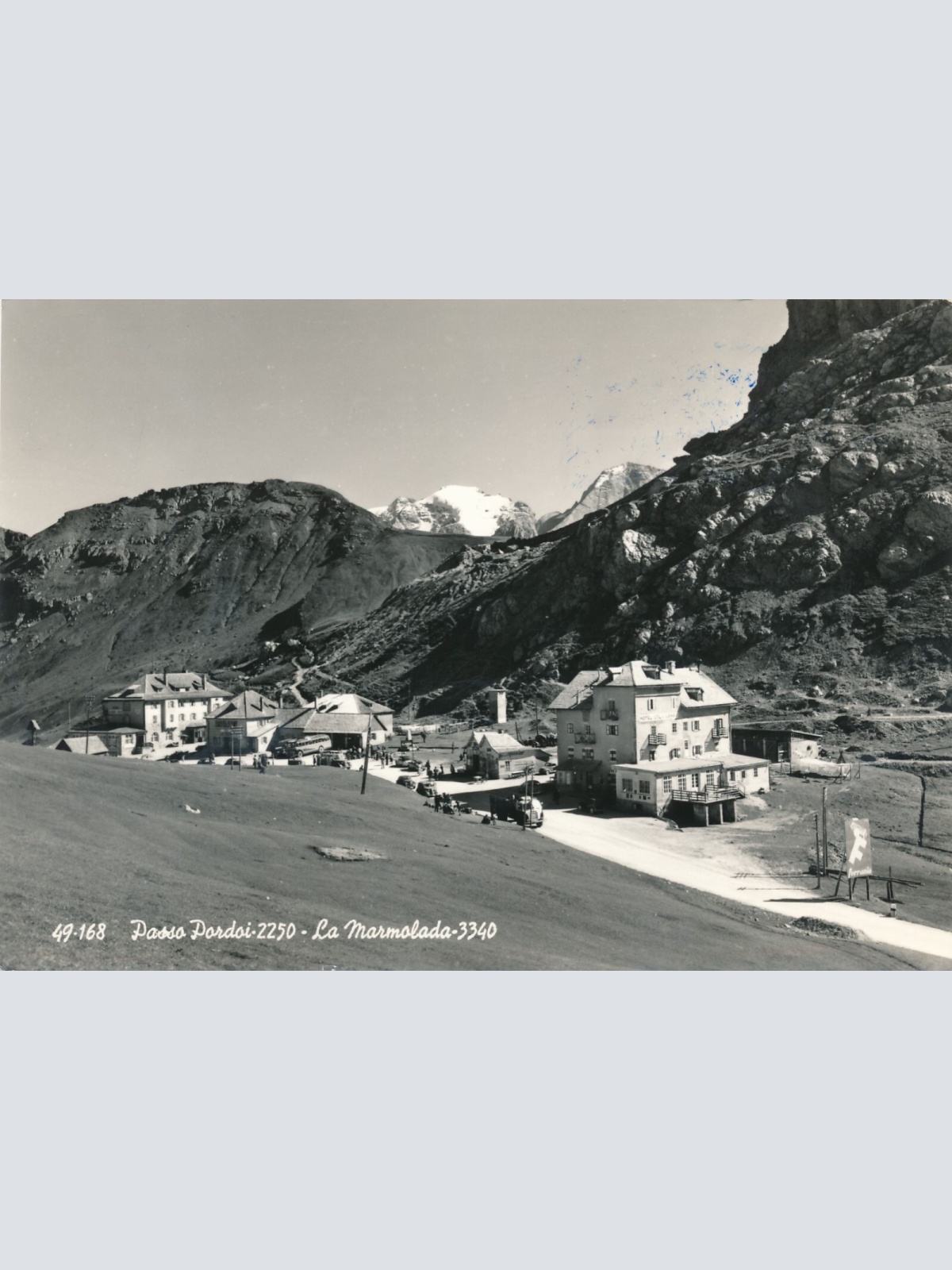 AK aus Passo Pordoi Italien Ansichtskarte (9517)