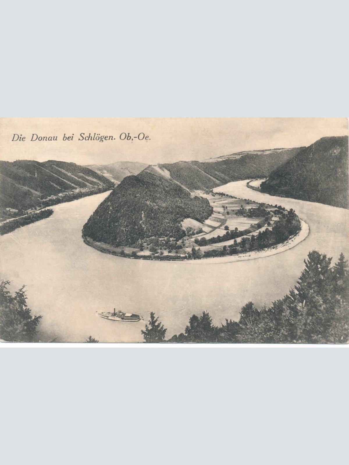 AK aus Schlögen Oberösterreich Ansichtskarte (9554)