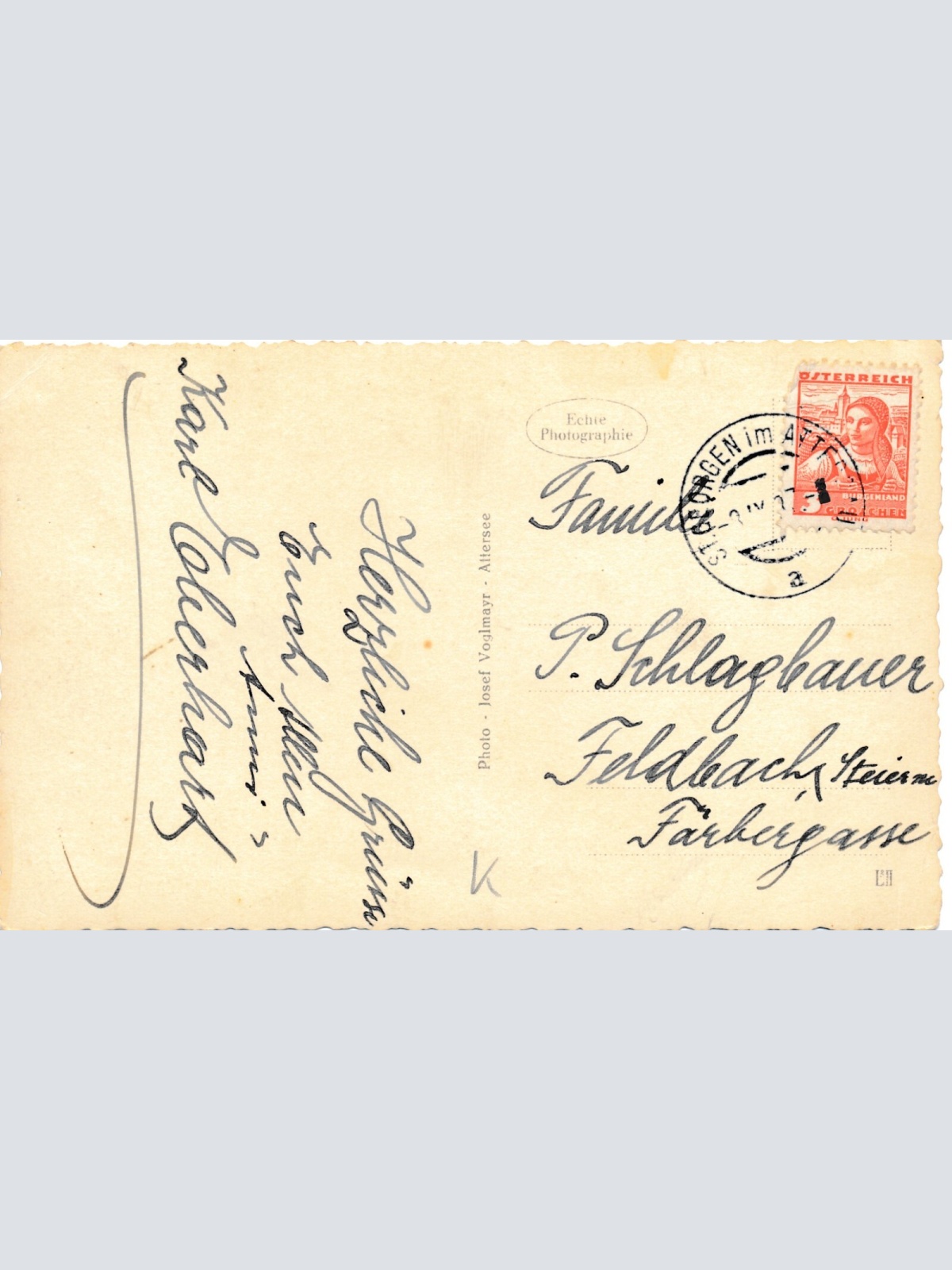 AK aus St.Georgen im Attergau Oberösterreich Ansichtskarte (9555)