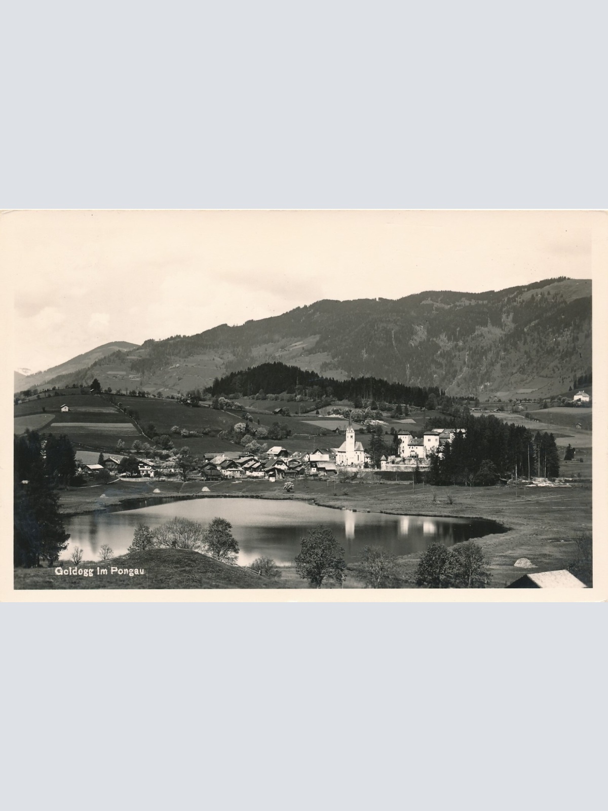 AK aus Goldegg im Pongau Salzburg Ansichtskarte (9464)