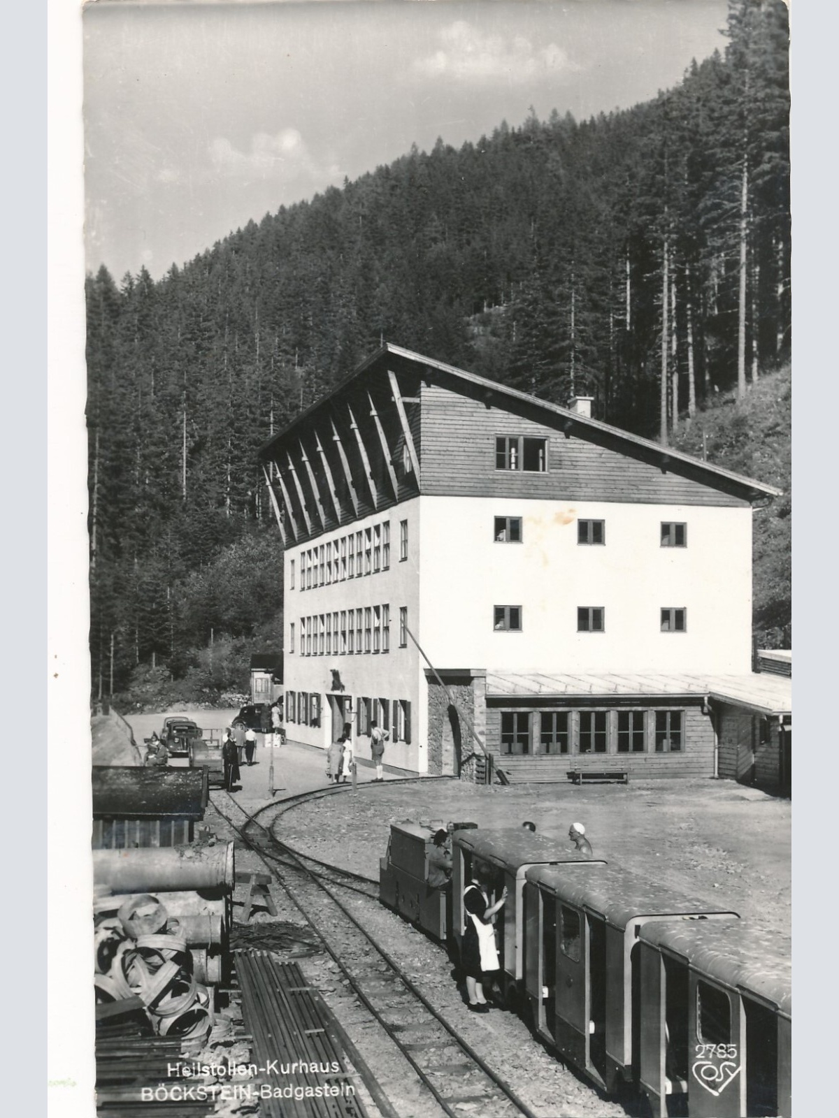 AK aus Böckstein - Badgastein Heilstollen Kurhaus Salzburg Ansichtskarte (9467)