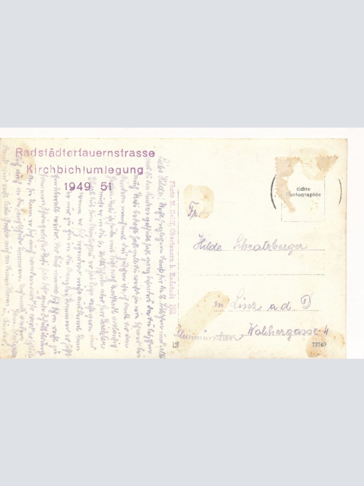 AK aus Kirchbichl Salzburg Ansichtskarte (9469)