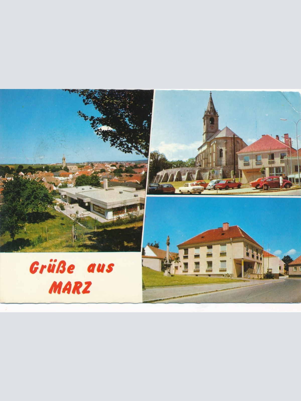 AK aus Marz Mehrbildkarte Burgenland Ansichtskarte (9494)