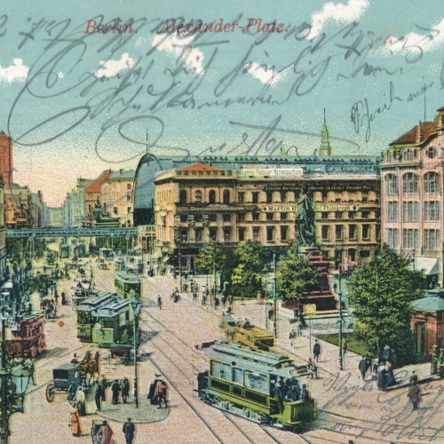 AK aus Berlin Alexander Platz Ansichtskarte (9326)