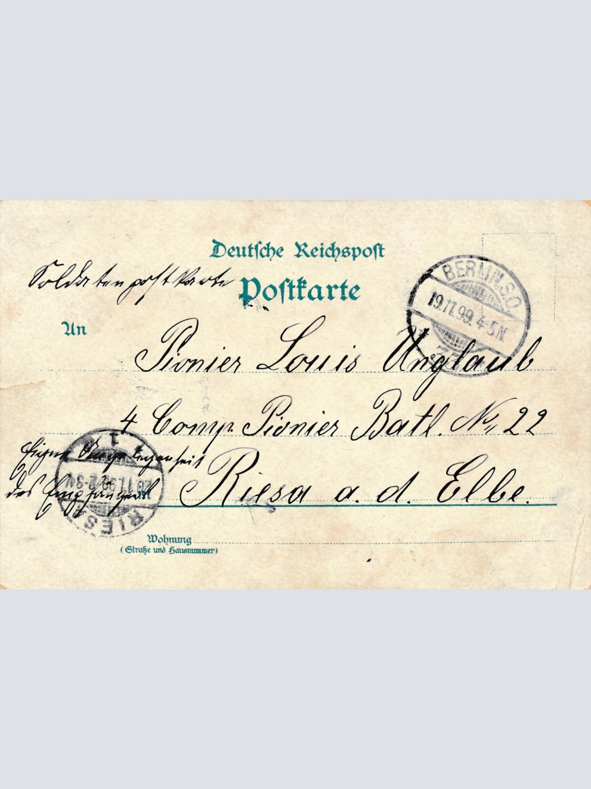 Litho - Karte gruss aus Berlin Schauspielhaus Ansichtskarte (9356)