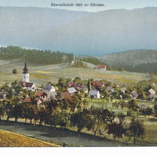 AK aus Obermillstatt Kärnten Ansichtskarte (9866)