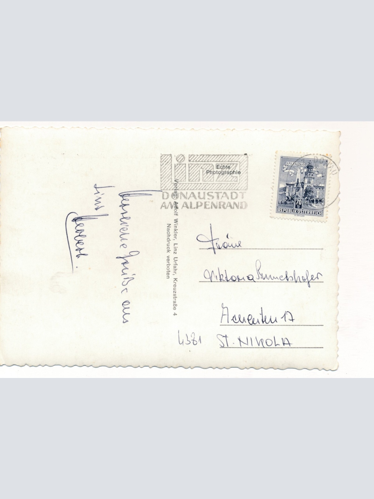 AK aus Linz Hauptplatz Oberösterreich Ansichtskarte (9858)