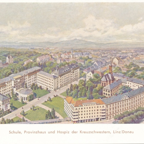 AK aus Linz Provinzhaus Oberösterreich Ansichtskarte (9859)