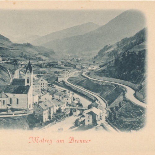 AK aus Matrei am Brenner Tirol Ansichtskarte (9309)