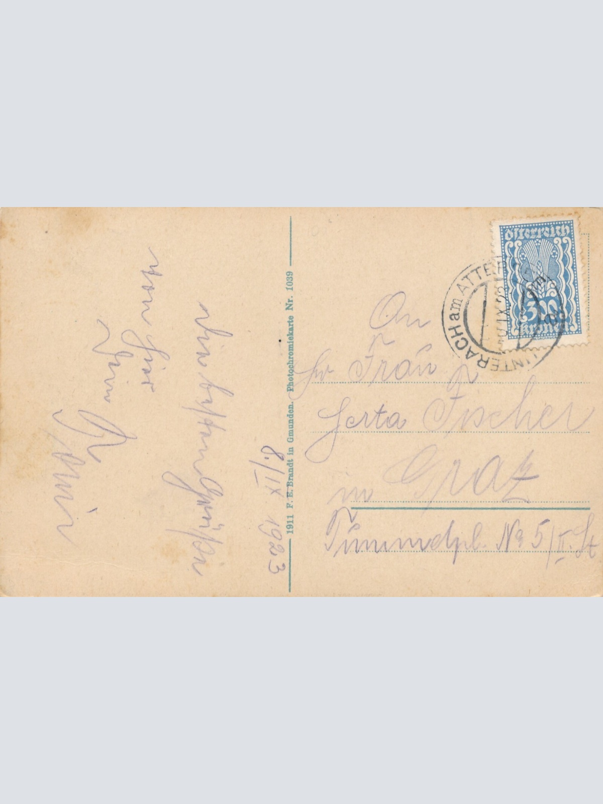 AK vom Mondsee aus der Vogelschau Oberösterreich Ansichtskarte (9298)