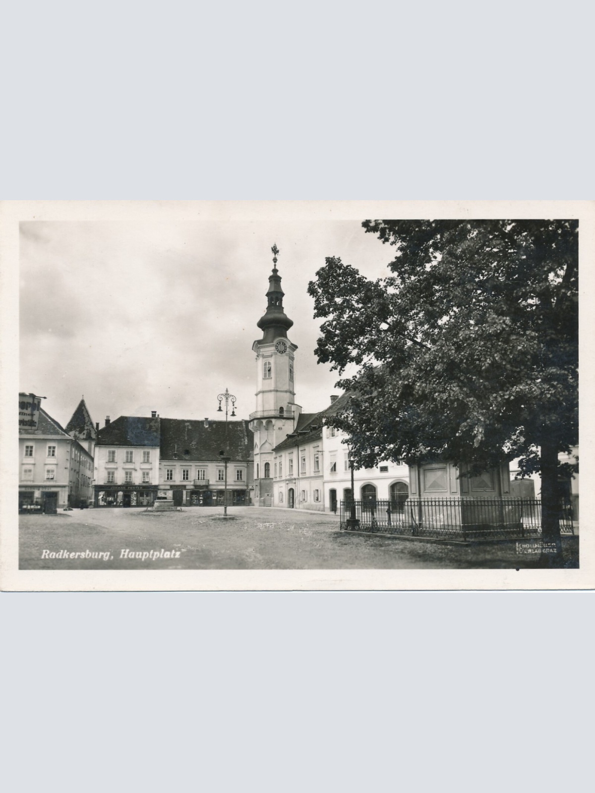 AK aus Radkersburg Hauptplatz Steiermark Ansichtskarte (9292)