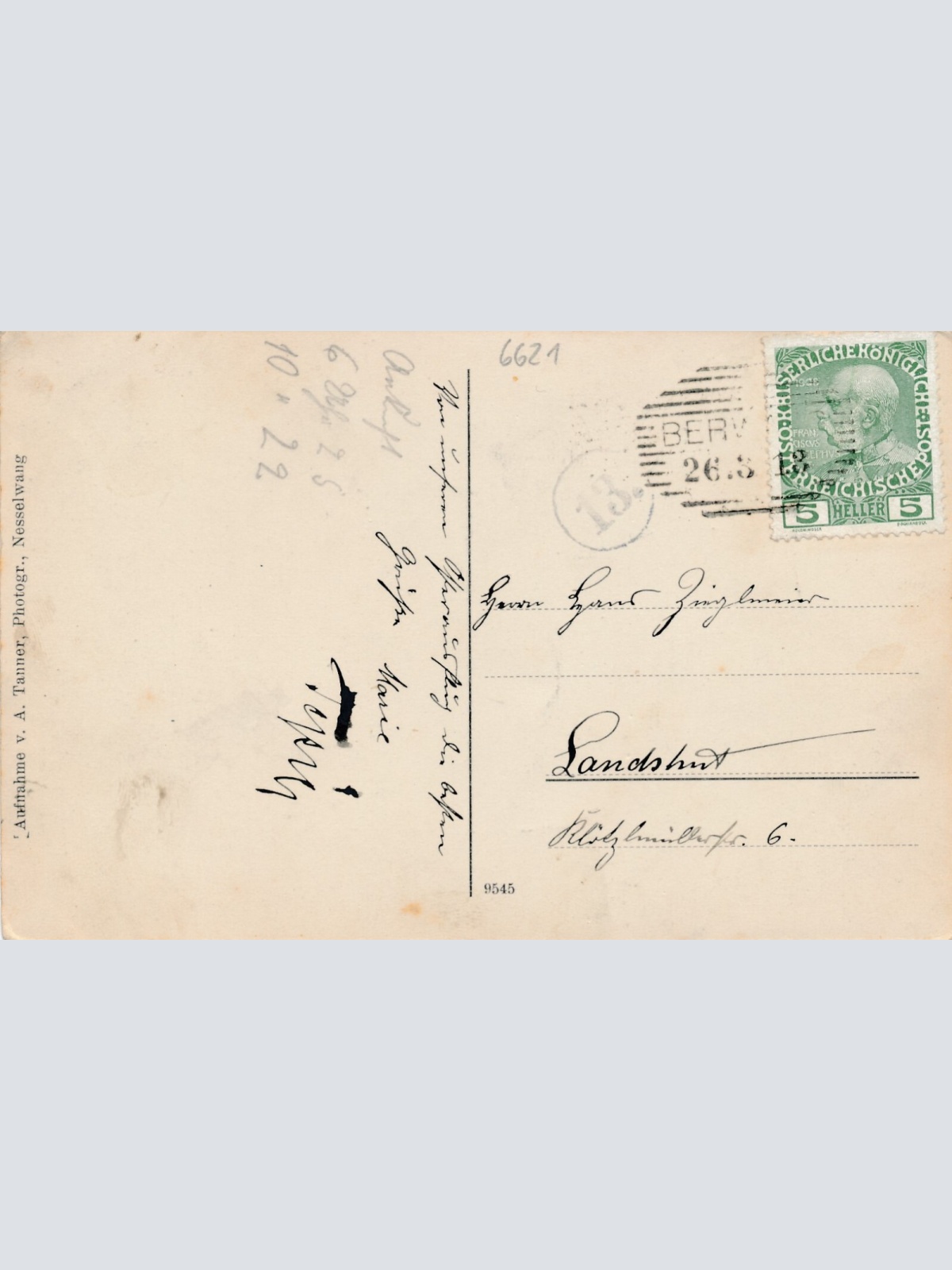 AK aus Berwang Tirol Ansichtskarte (9728)