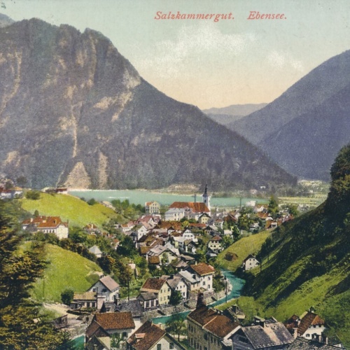 AK aus Ebensee Oberösterreich Ansichtskarte (9749)