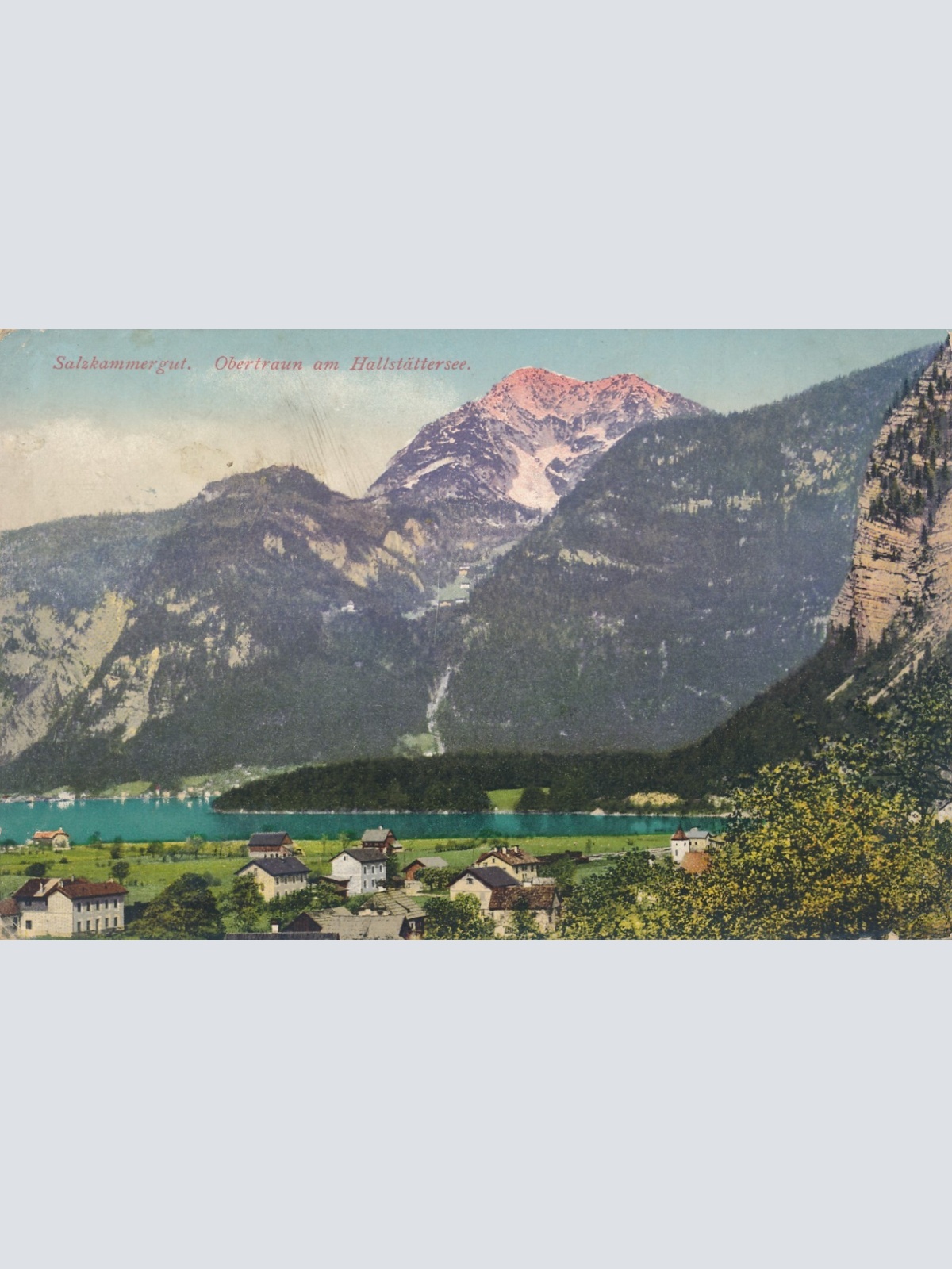 AK aus Obertraun am Hallstättersee Oberösterreich Ansichtskarte (9754)