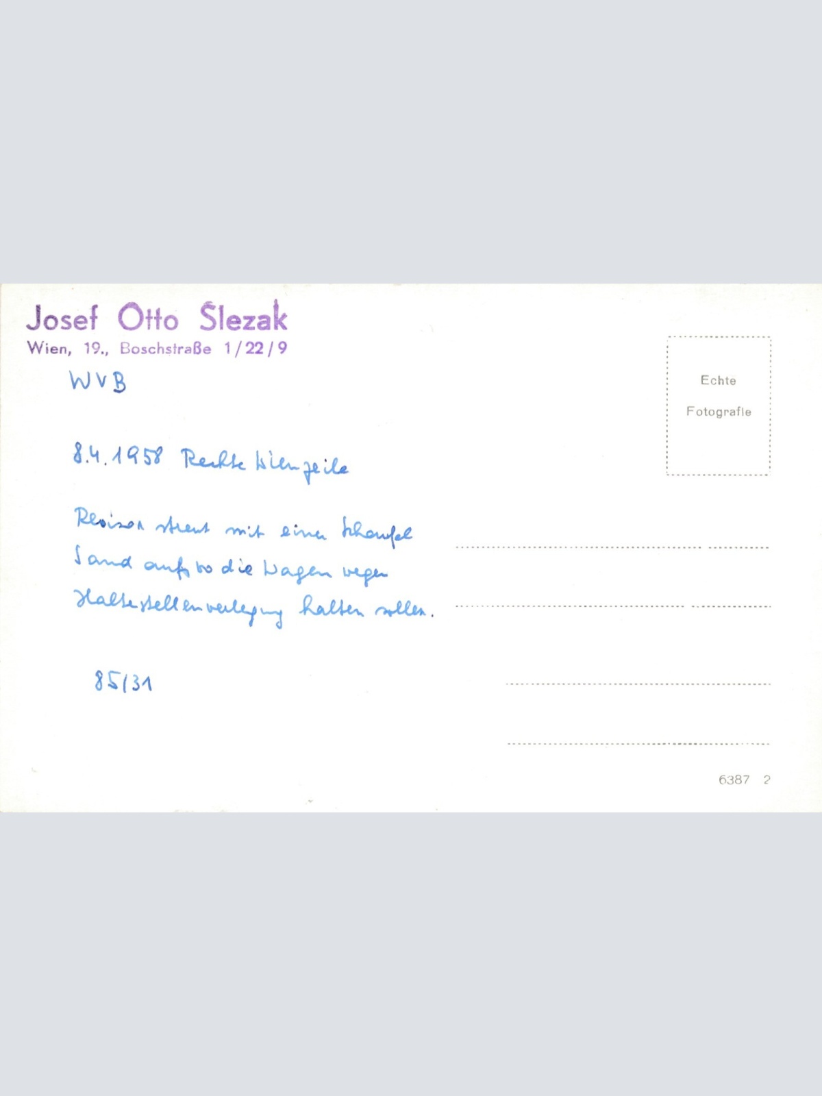 AK aus Wien rechte Wienzeile Wien Ansichtskarte (8421)