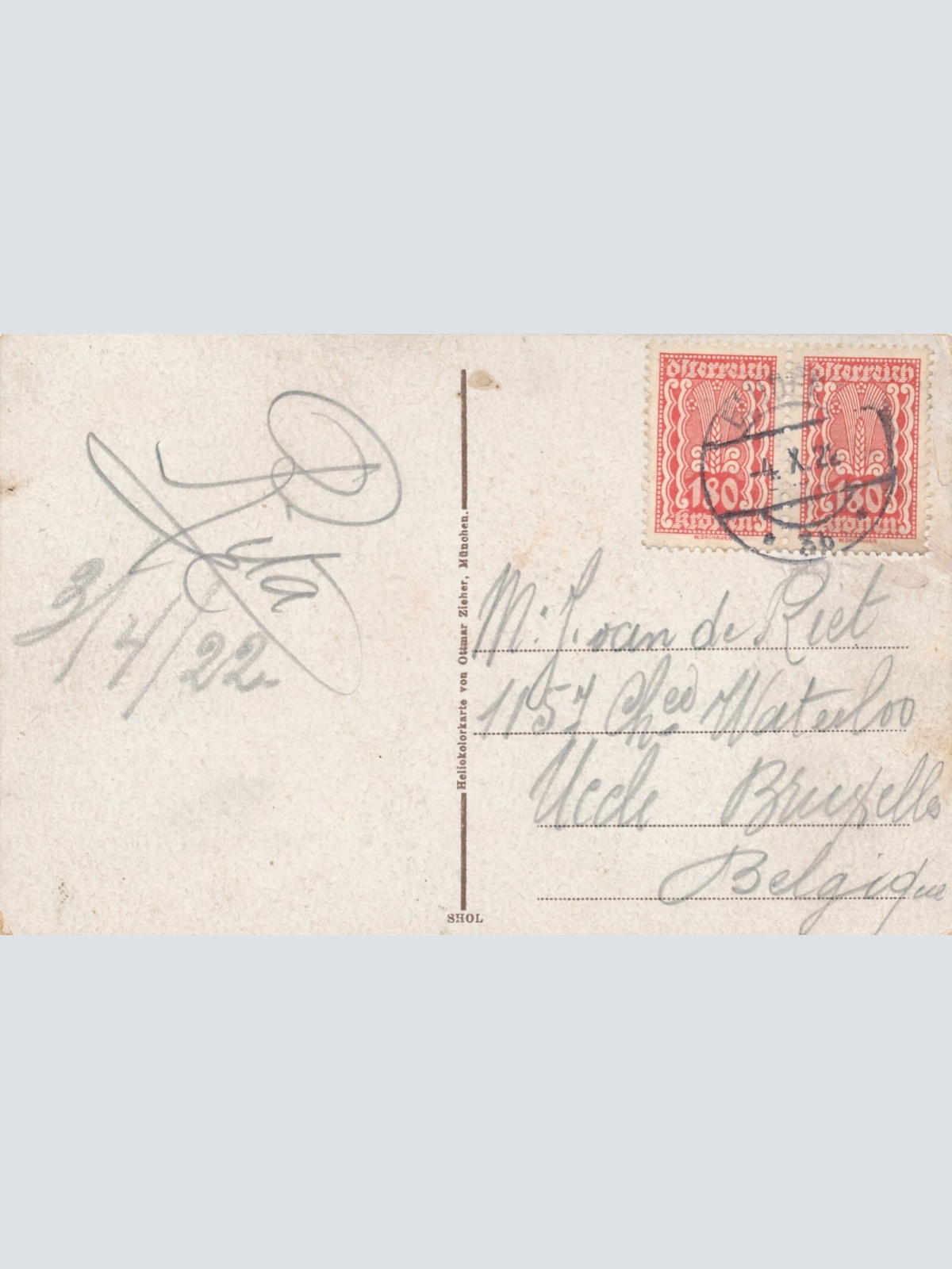 AK aus Bregenz mit Dampfer Tirol Ansichtskarte (9975)