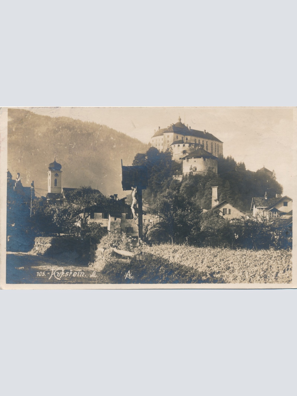 AK aus Kufstein mit Schloß Tirol Ansichtskarte (9970)