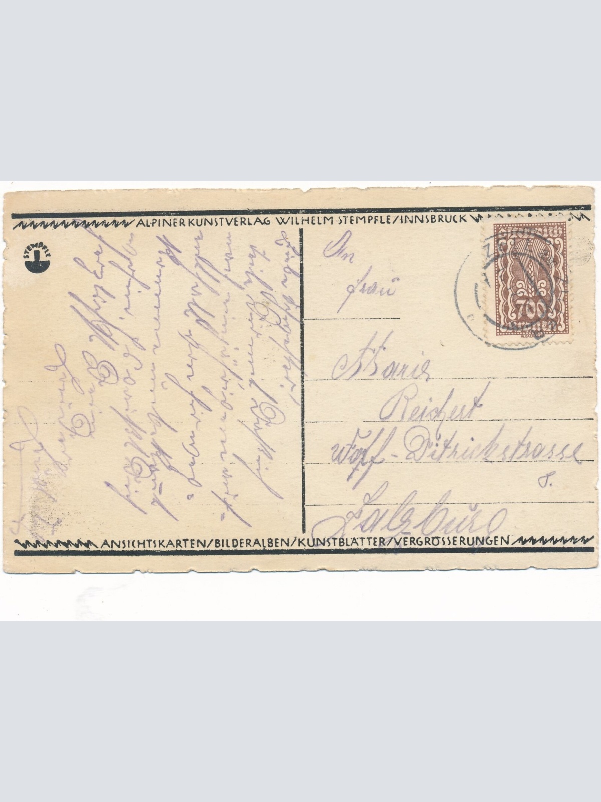 AK aus Zell am Ziller Tirol Ansichtskarte (9972)