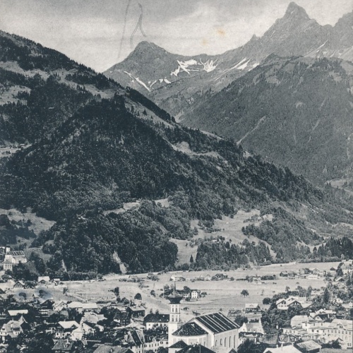 AK aus Schruns Tirol Ansichtskarte (9973)