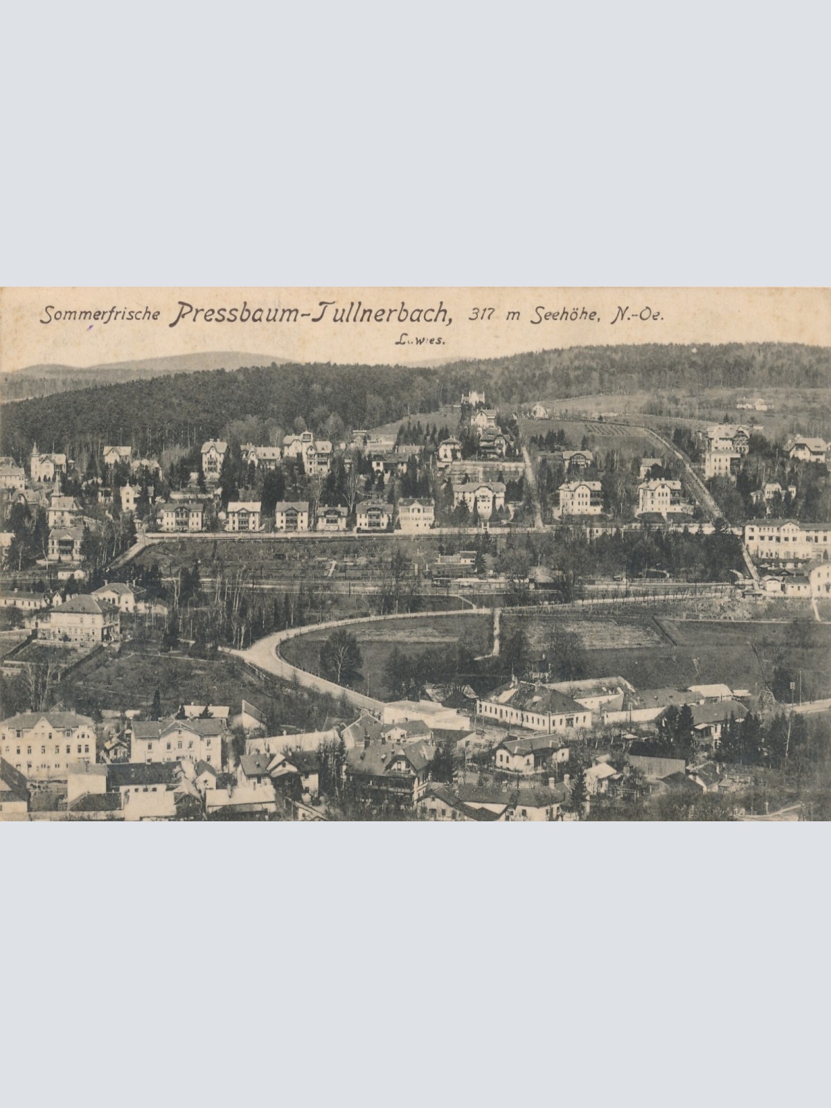 AK aus Pressbaum Tullnerbach Niederösterreich Ansichtskarte (9883)