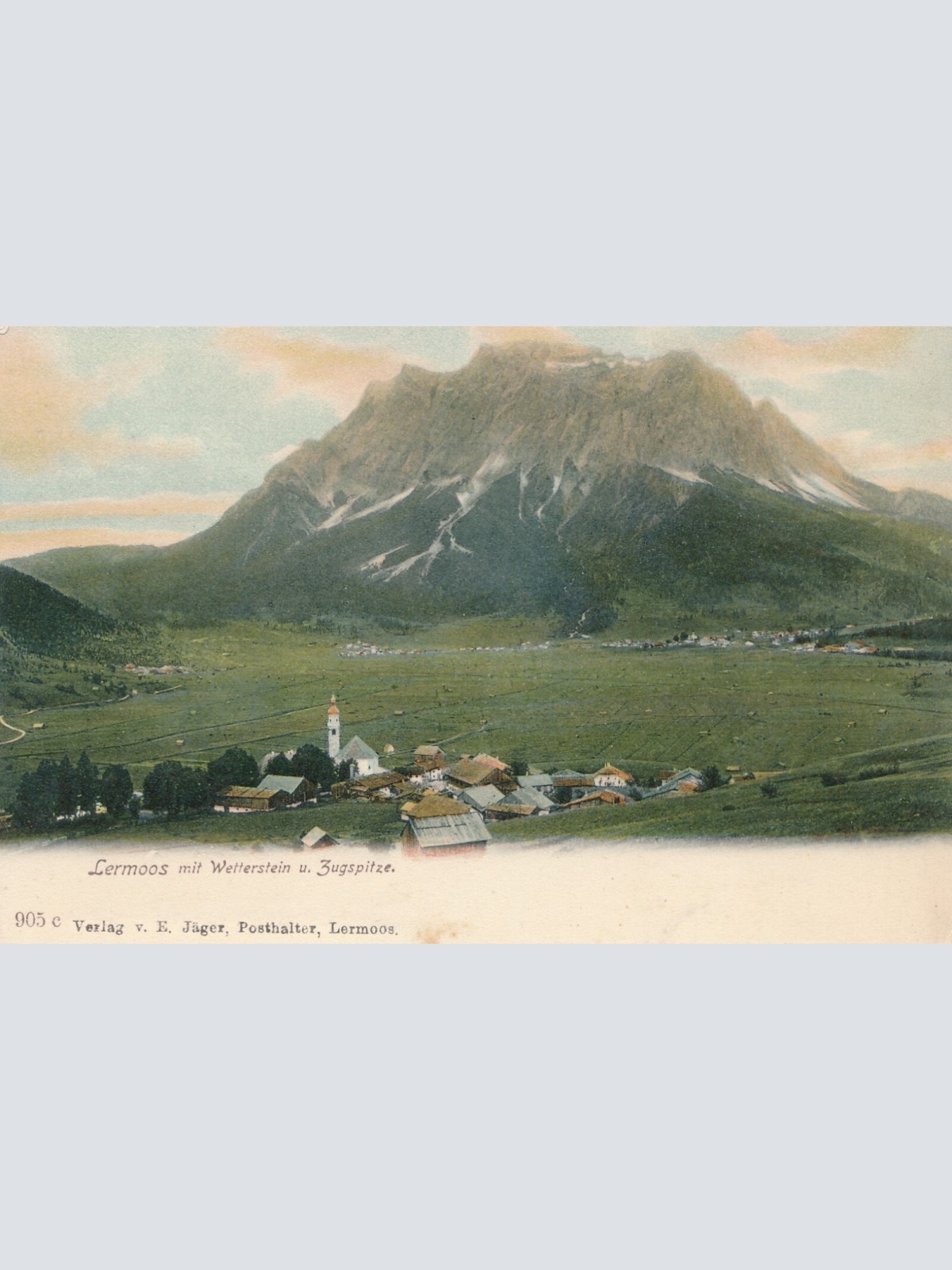 AK aus Lermoos Tirol Ansichtskarte (9912)