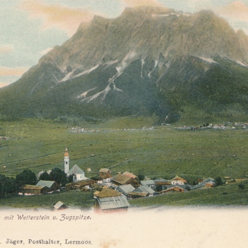 AK aus Lermoos Tirol Ansichtskarte (9912)