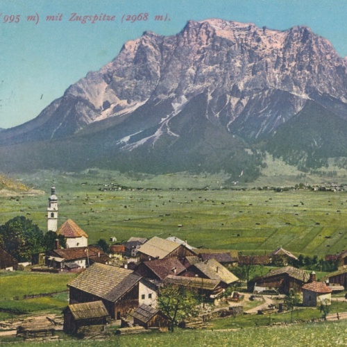 AK aus Lermoos Tirol Ansichtskarte (9921)