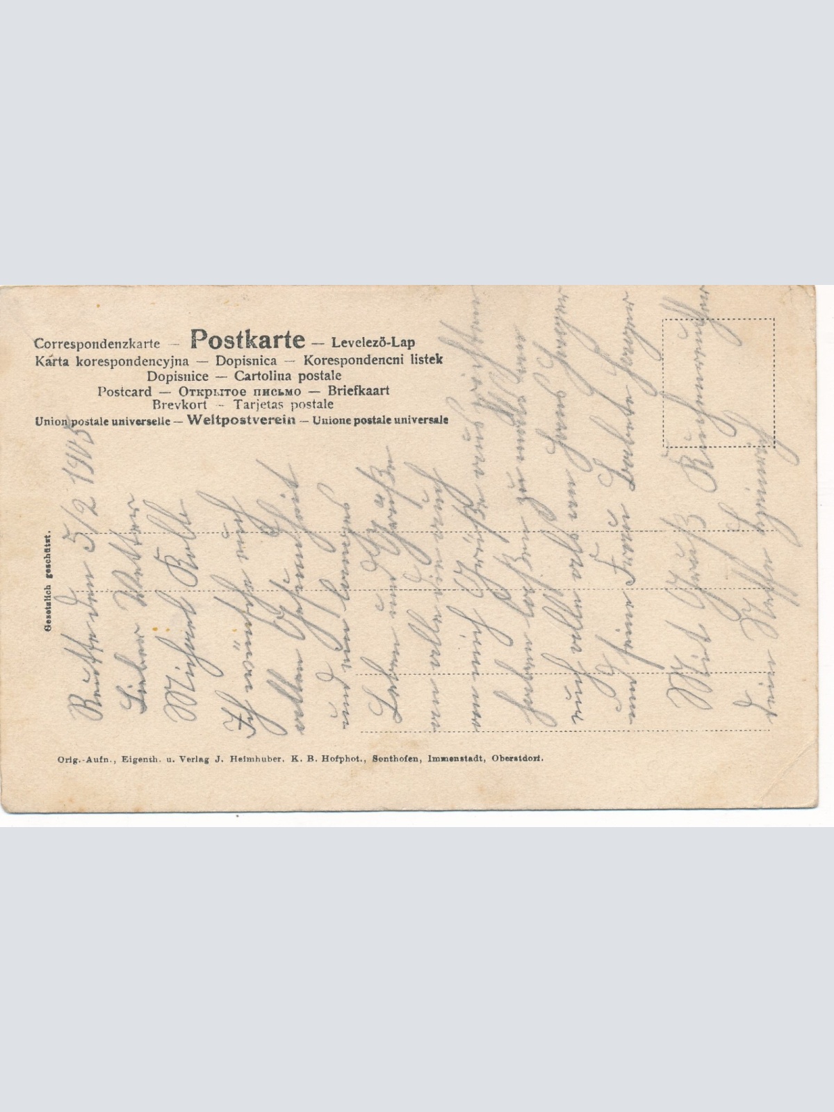 AK aus Lermoos und Ehrwald Tirol Ansichtskarte (9922)