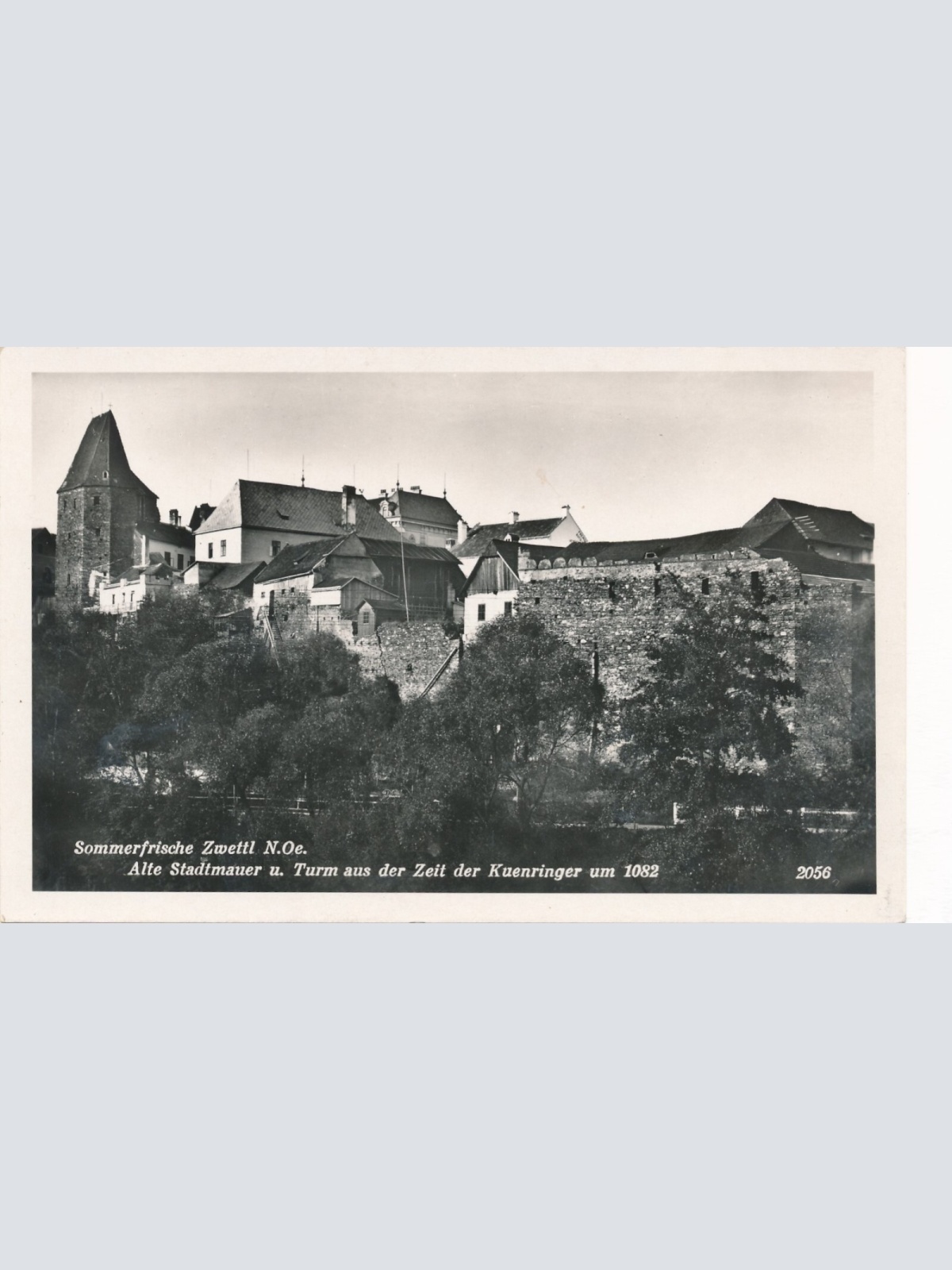 AK aus Zwettl alte Stadtmauer Niederösterreich Ansichtskarte (9583)