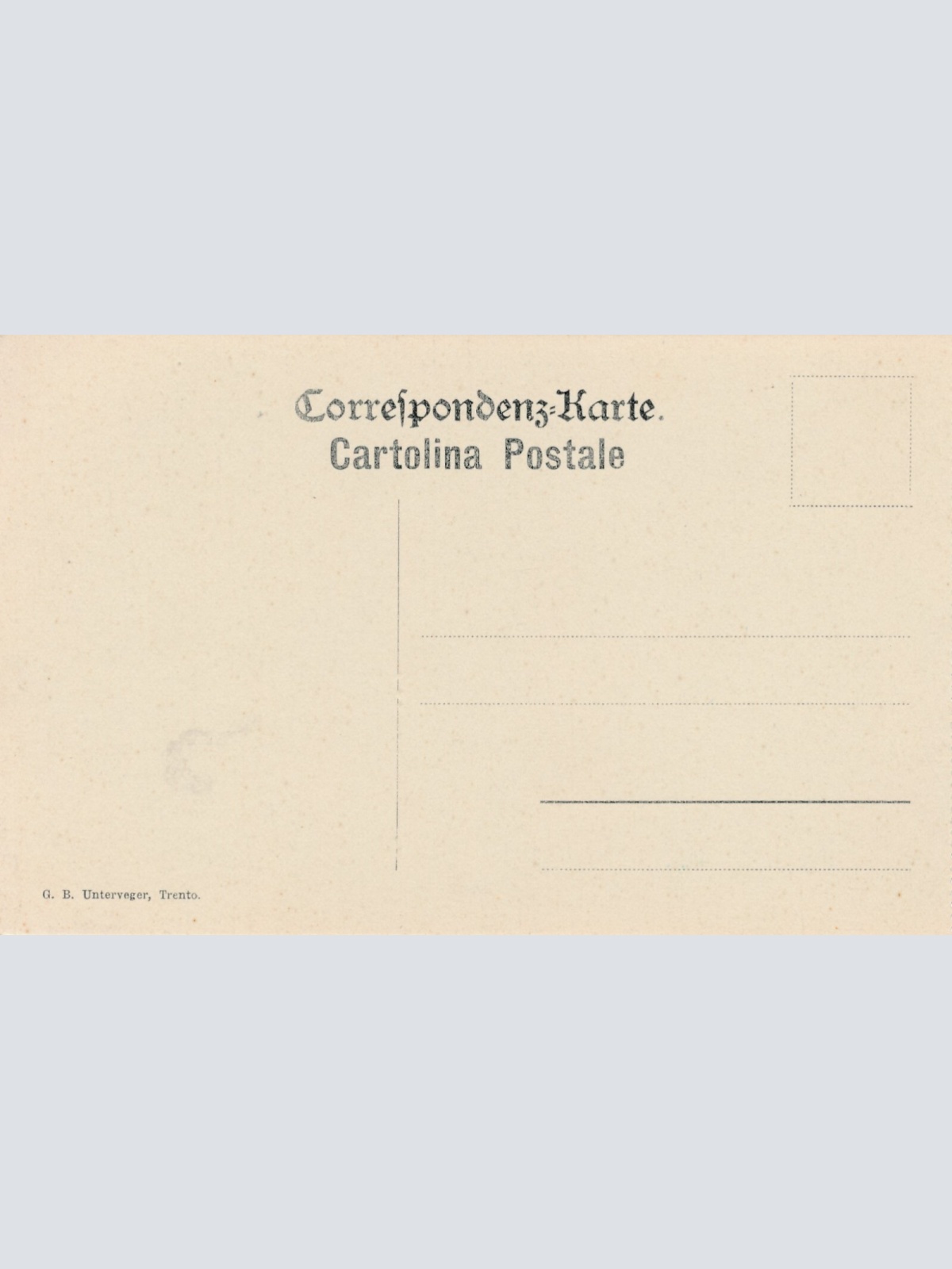 AK aus Trento Chiesa Italien Ansichtskarte (9653)