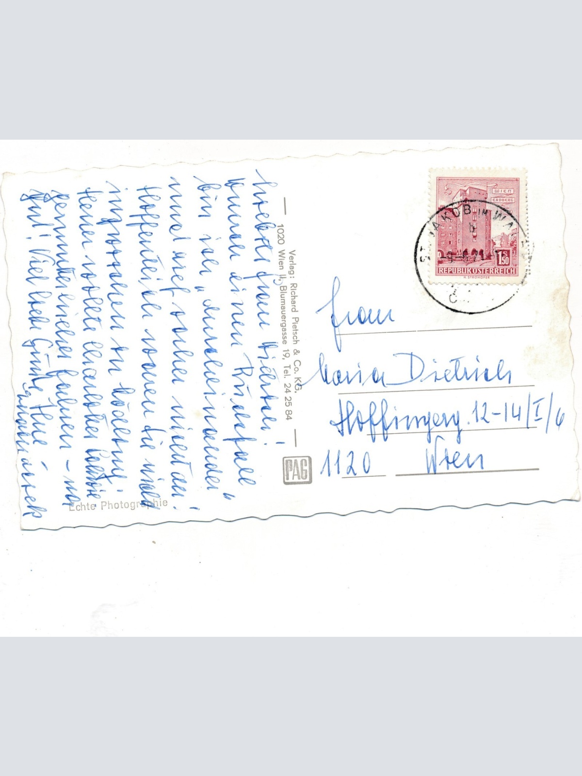 AK aus St. Jakob Steiermark Ansichtskarte (9685)