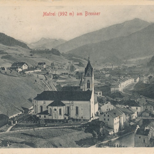 AK aus Matrei am Brenner Tirol Ansichtskarte (9708)