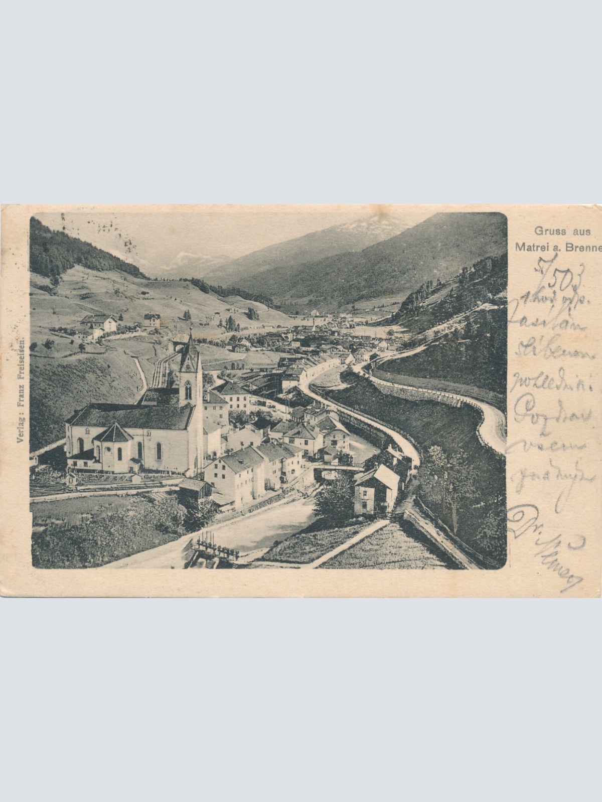 AK aus Matrei am Brenner Tirol Ansichtskarte (9712)