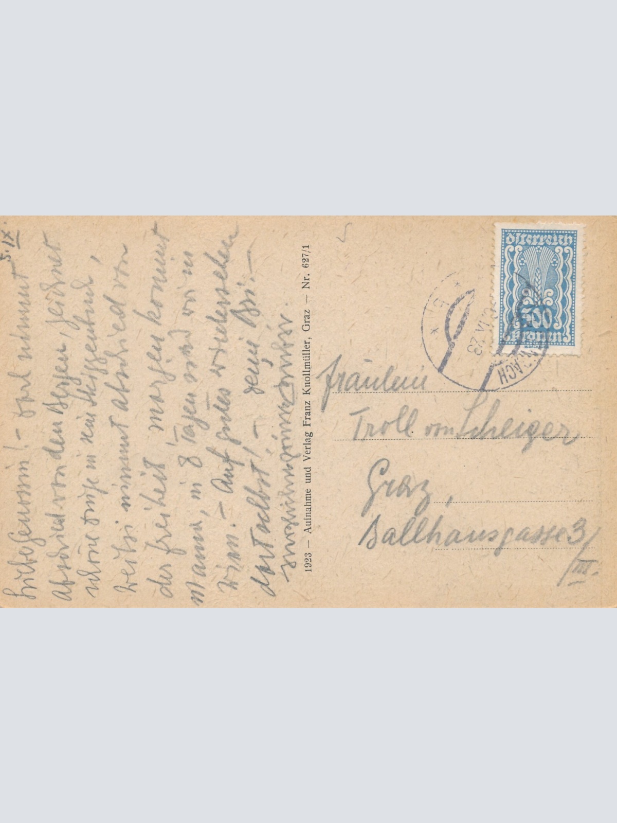 AK aus Tamsweg im Lingau Salzburg Ansichtskarte (9688)