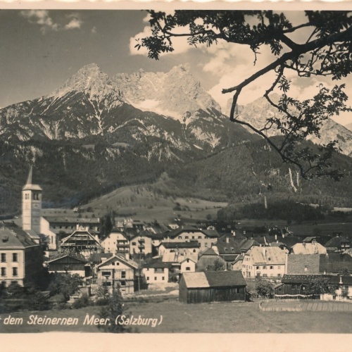 AK aus Saalfeden Salzburg Ansichtskarte (9693)