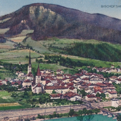 AK aus Bischofshofen Salzburg Ansichtskarte (9694)