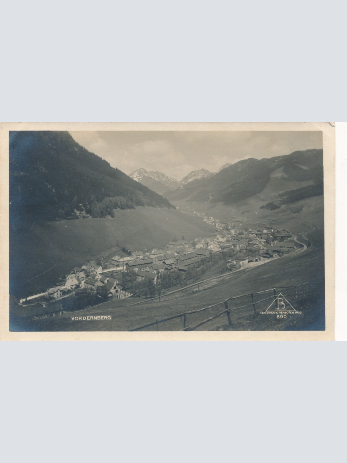 AK aus Vordernberg Steiermark Ansichtskarte (9612)