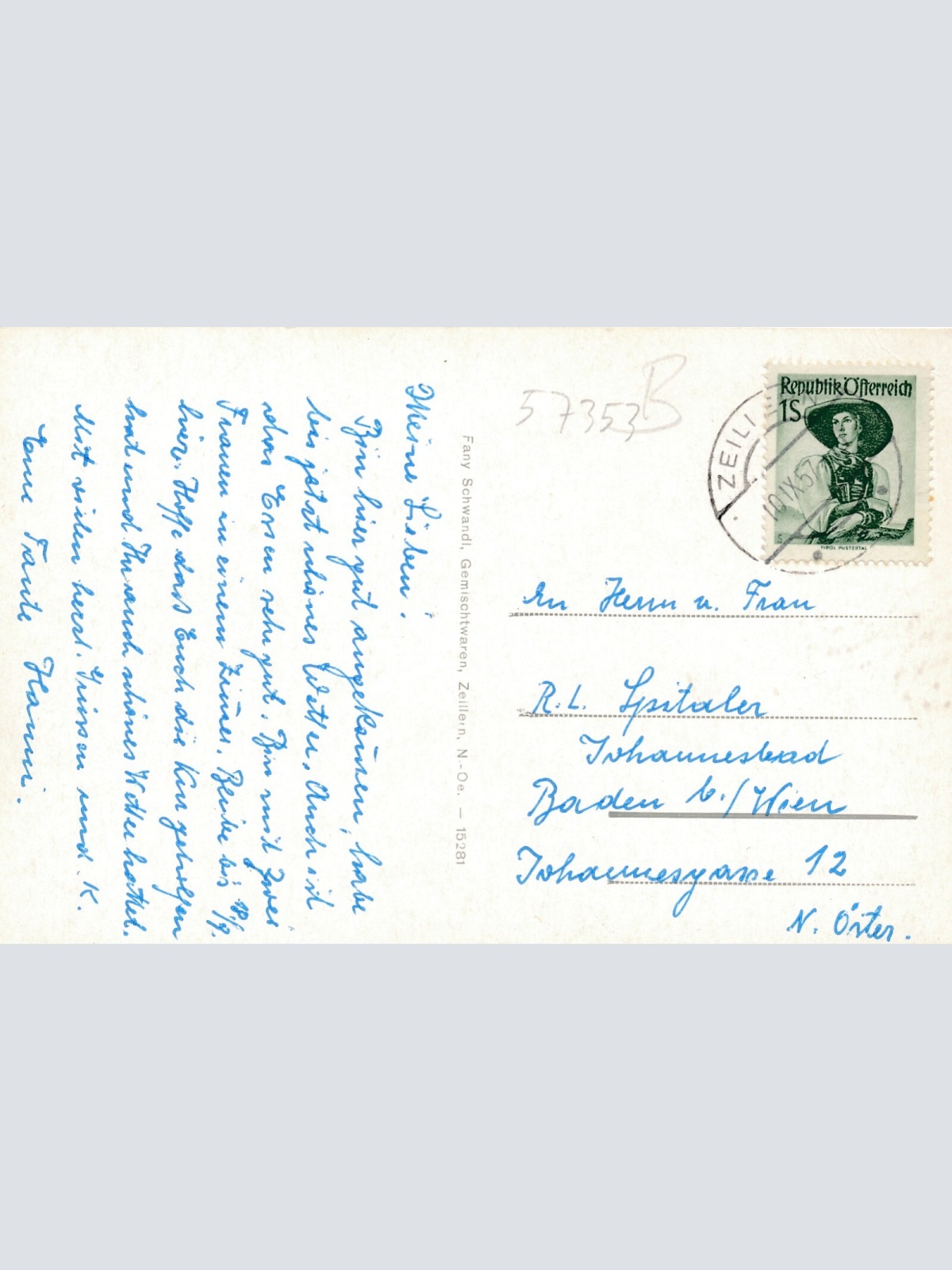 AK aus Zeillern Genesungsheim Niederösterreich Ansichtskarte (10306)