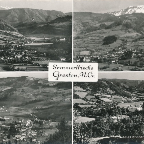 AK aus Gresten Mehrbildkarte Niederösterreich Ansichtskarte (10308)