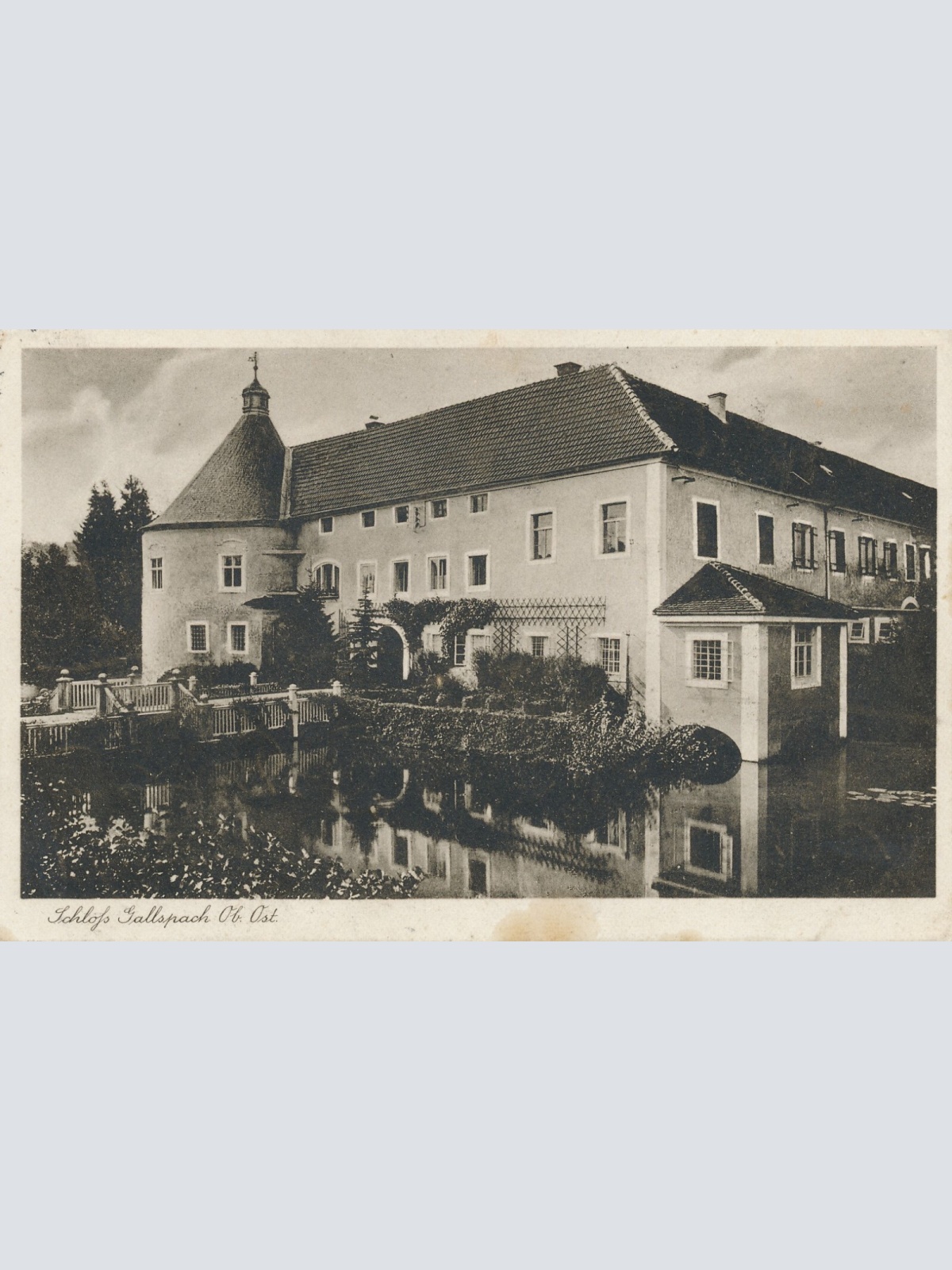 AK aus Gallspach mit Schloß Oberösterreich Ansichtskarte (10286)