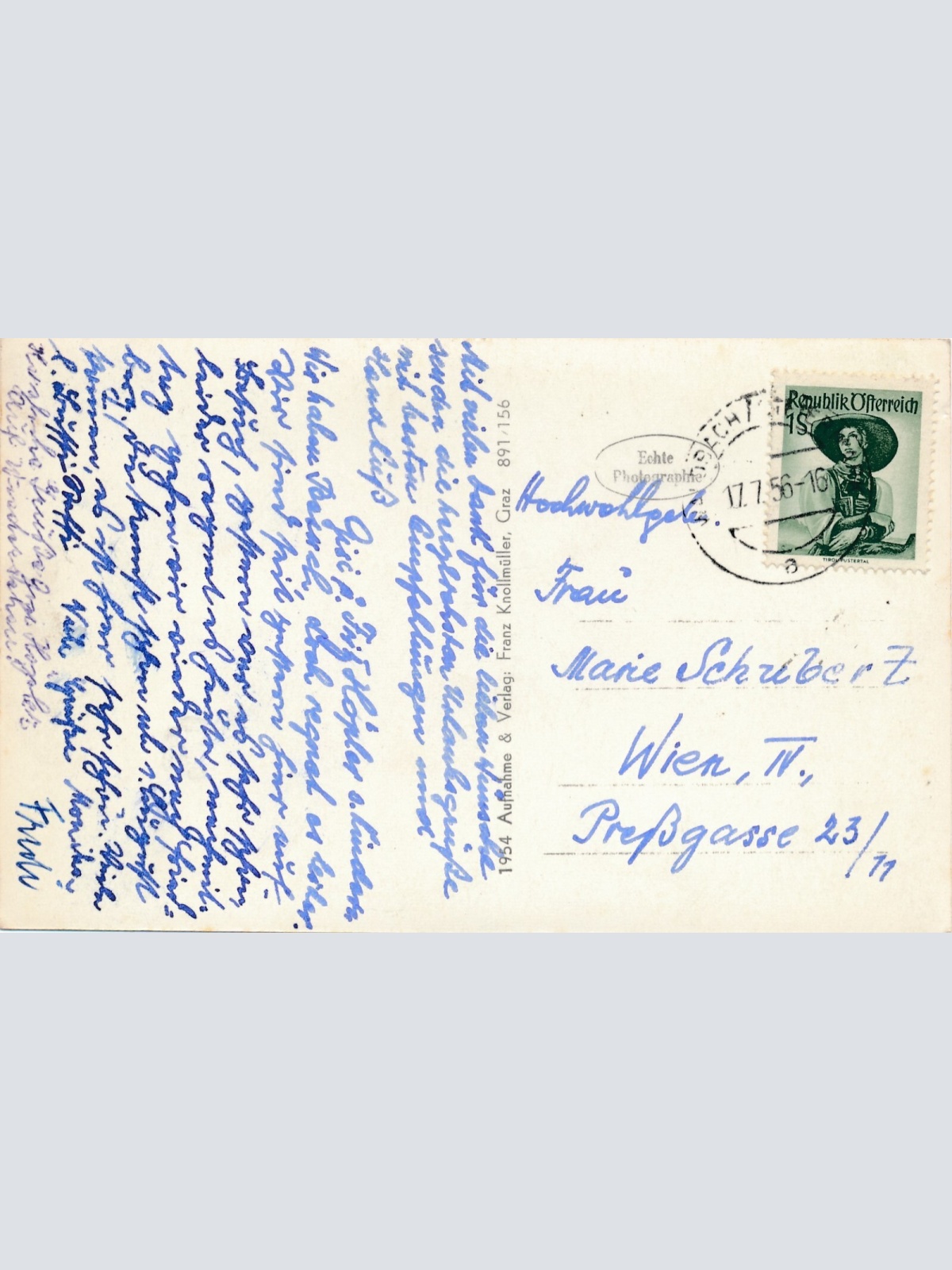 AK aus Waldbach Steiermark Ansichtskarte (9607)