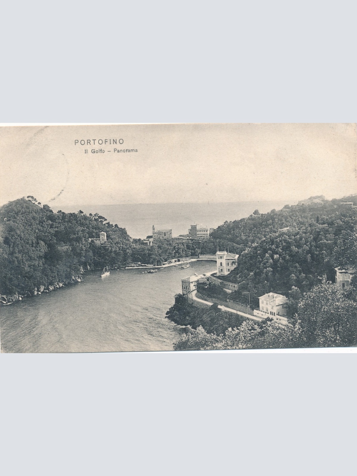 AK aus Portofina Golfo Italien Ansichtskarte (9641)