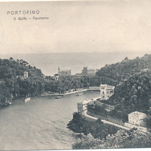 AK aus Portofina Golfo Italien Ansichtskarte (9641)