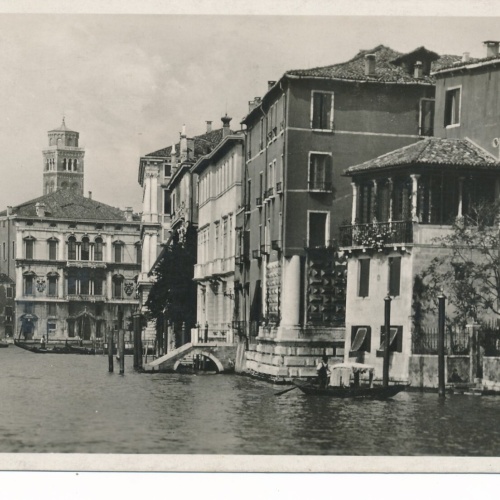 AK aus Venezia canle di Cannaregio Italien Ansichtskarte (9645)