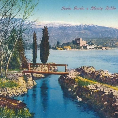 AK aus Isola Garda e Monte Baldo Italien Ansichtskarte (9649)