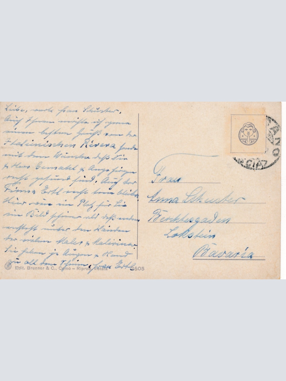 AK aus Isola Garda e Monte Baldo Italien Ansichtskarte (9649)