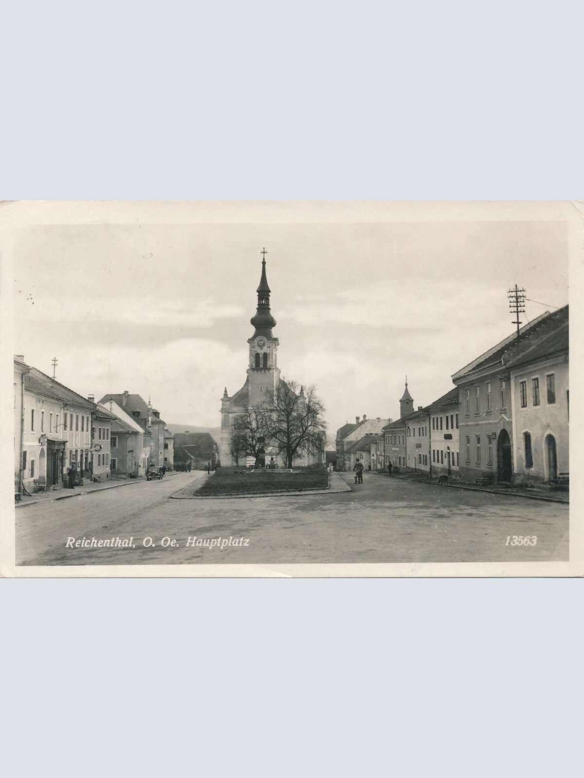 AK aus Reichenthal Hauptplatz Oberösterreich Ansichtskarte (9624)