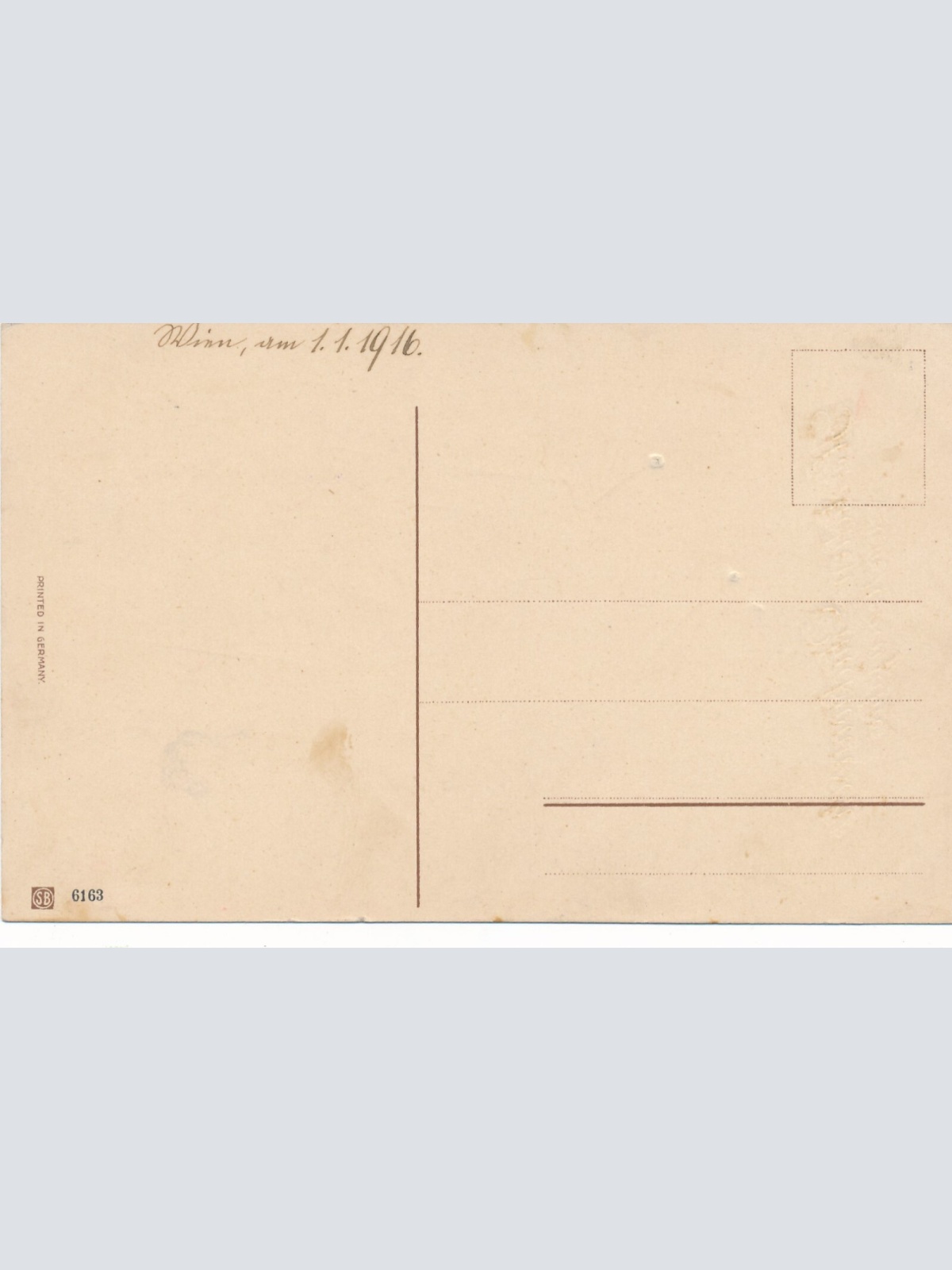 AK Herzlichen Glückwunsch zum neuen Jahre mit Flaggen (10245)